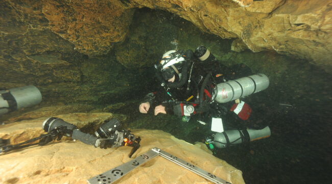 Photogrammétrie : grottes sous-marines et subaquatique terrestres