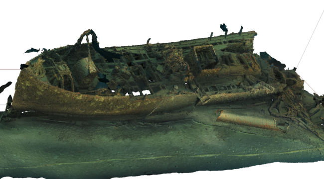 LANDSCAPE SCALE PHOTOGRAMMETRY: WRECKS